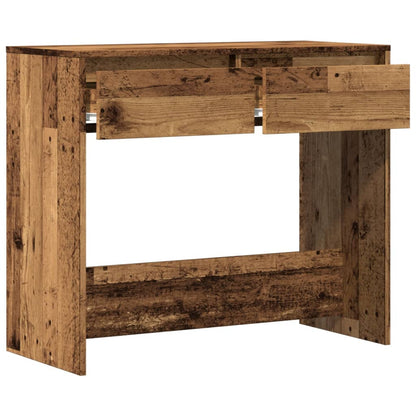 Tavolino Consolle Legno Vecchio 89x41x76,5 cm in Truciolato - homemem39