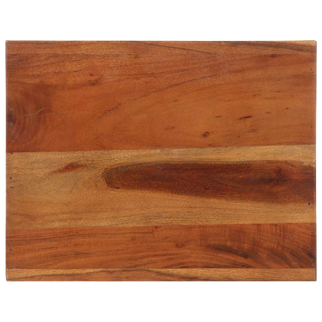 Tavolino 37x29x40 cm in Legno Massello di Acacia