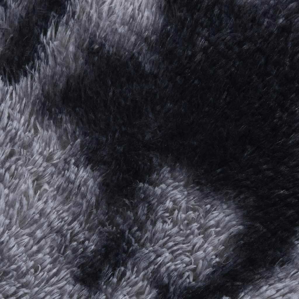 Tappeto Shaggy a Pelo Lungo NAVARRA Grigio Scuro 130x200 cm