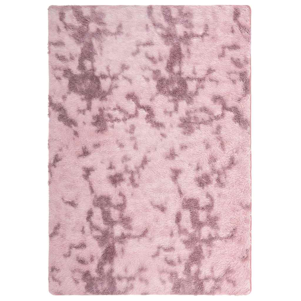 Tappeto Shaggy a Pelo Lungo NAVARRA Rosa Antico 240x340 cm