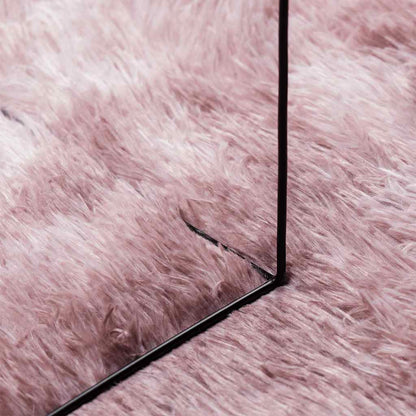 Tappeto Shaggy a Pelo Lungo NAVARRA Rosa Antico 240x340 cm