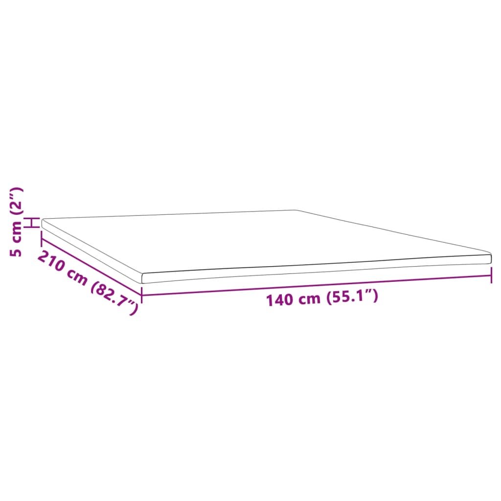 Coprimaterasso 140x210x5 cm - homemem39