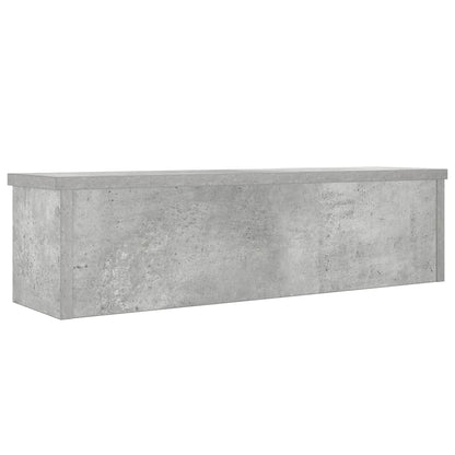 Scaffale da Cucina Impilabile Grigio Cemento 50x15x16 cm