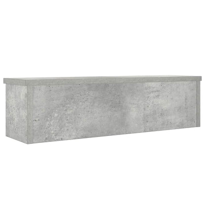 Scaffali da Cucina Impilabili 2 pz Grigio Cemento 50x15x16 cm