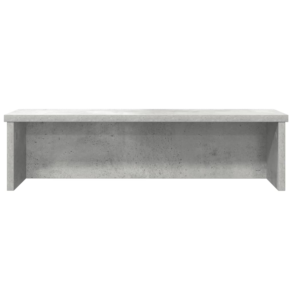 Scaffale da Cucina Impilabile Grigio Cemento 60x15x16 cm