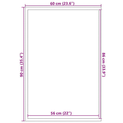 Zerbino Marrone 60x90 cm