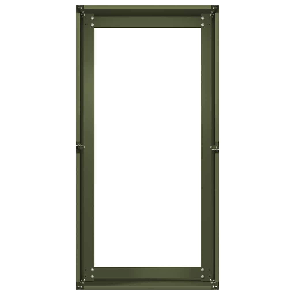 Fioriera Verde Oliva 40x80x40 cm in Acciaio Laminato a Freddo - homemem39