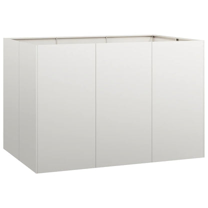 Fioriera 120x80x80 cm in Acciaio Inox - homemem39