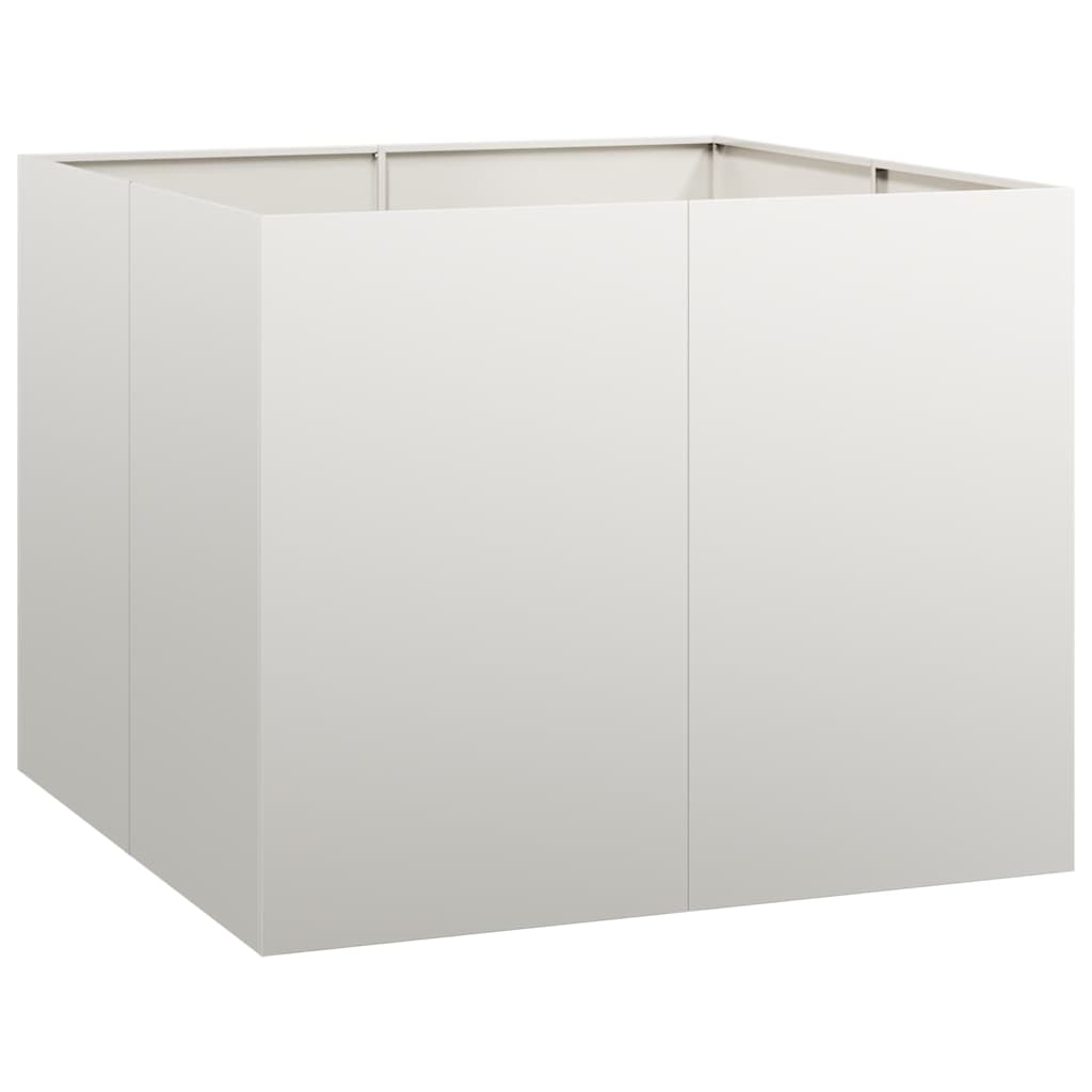 Fioriera 100x100x80 cm in Acciaio Inox - homemem39