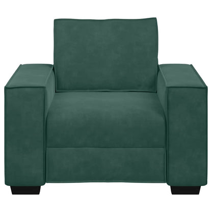 Divano Sedia Verde Scuro 59 cm Velluto - homemem39