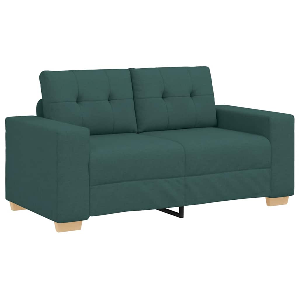 Divano Divanetto Verde Scuro 120 cm in Tessuto - homemem39