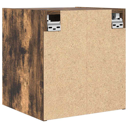 Comodino a Muro Rovere Fumo 38x34x40 cm