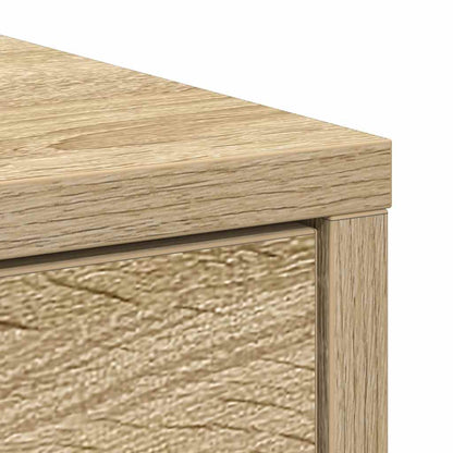 Credenza con Cassetti e Ante Rovere Sonoma 70,5x34x74,5 cm - homemem39