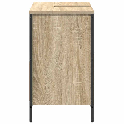 Mobile Lavabo da Bagno con Cassetti Rovere Sonoma 60x34,5x60 cm