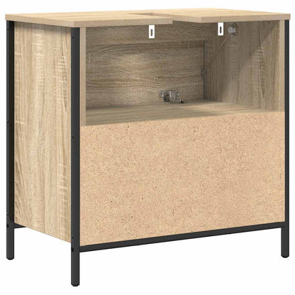 Mobile Lavabo da Bagno con Cassetti Rovere Sonoma 60x34,5x60 cm