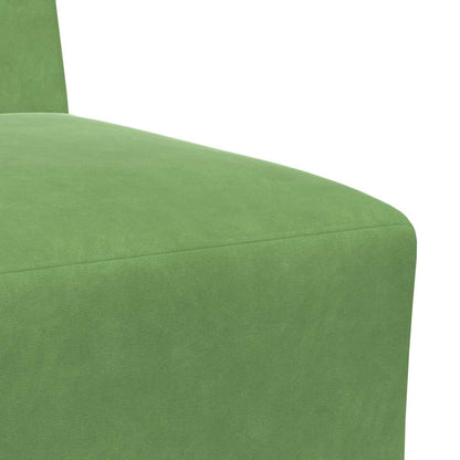 Divano Sedia Verde Chiaro 55 cm Velluto - homemem39