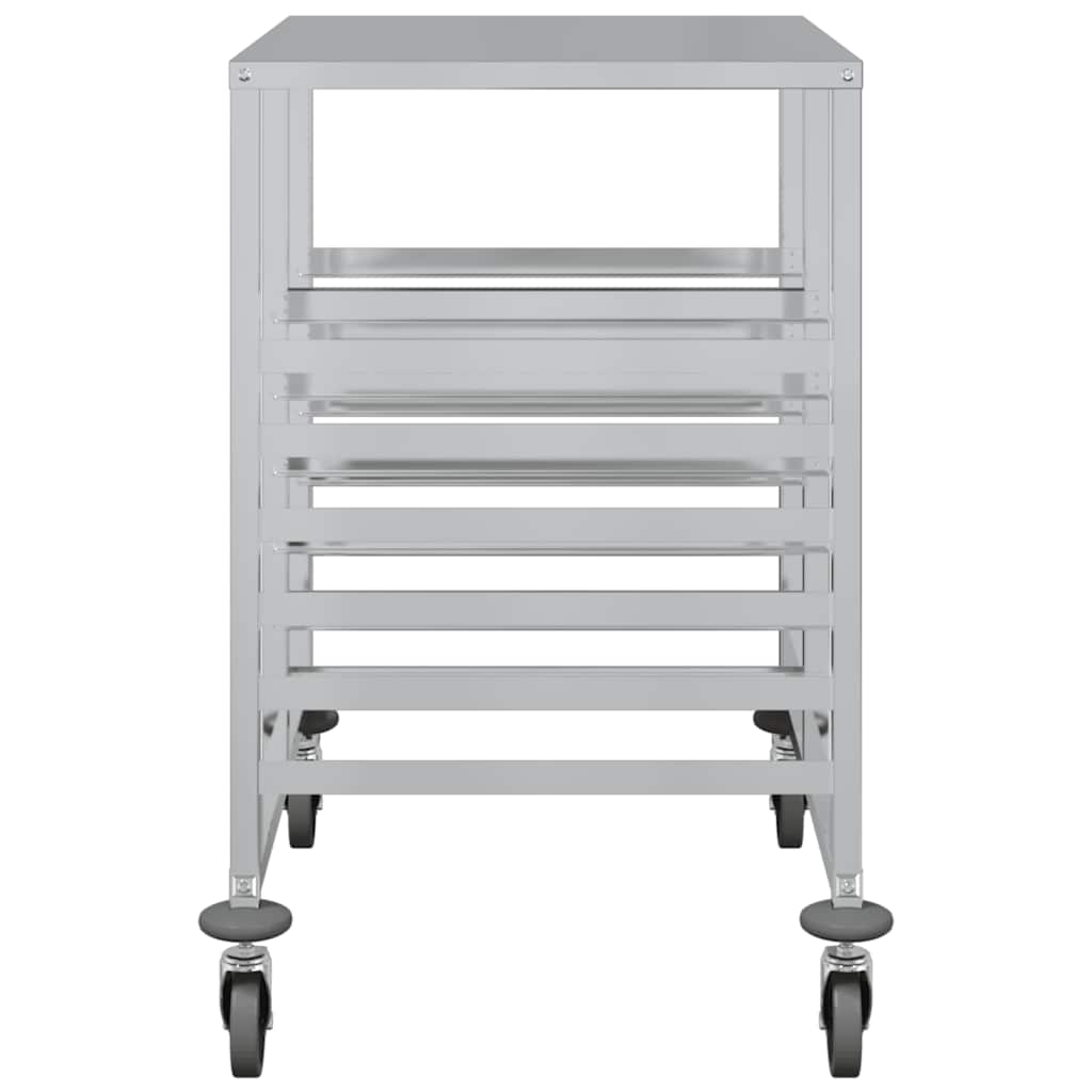 Carrello Portateglie con 12 GN Contenitori 75x55x87 cm