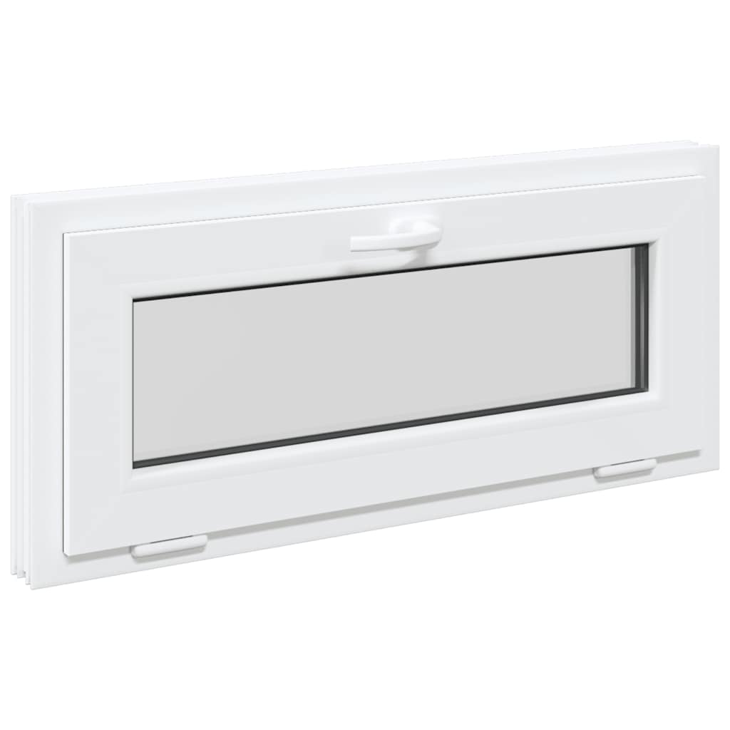 Finestra Seminterrato RISOR 90x40 cm Tilt 2 Vetri Bianco