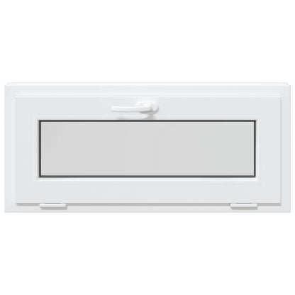 Finestra Seminterrato RISOR 90x40 cm Tilt 2 Vetri Bianco