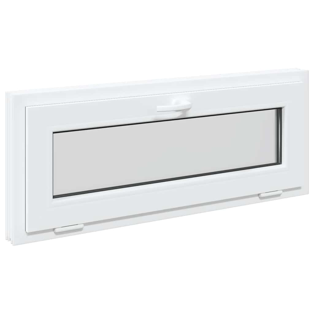 Finestra Seminterrato RISOR 110x40 cm Tilt 2 Vetri Bianco