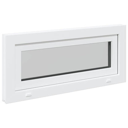 Finestra Seminterrato RISOR 90x40 cm Tilt 3 Vetri Bianco