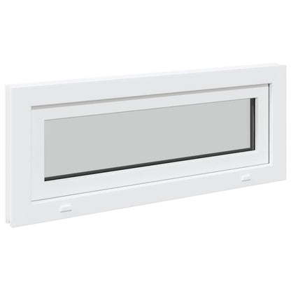 Finestra Seminterrato RISOR 110x40 cm Tilt 3 Vetri Bianco