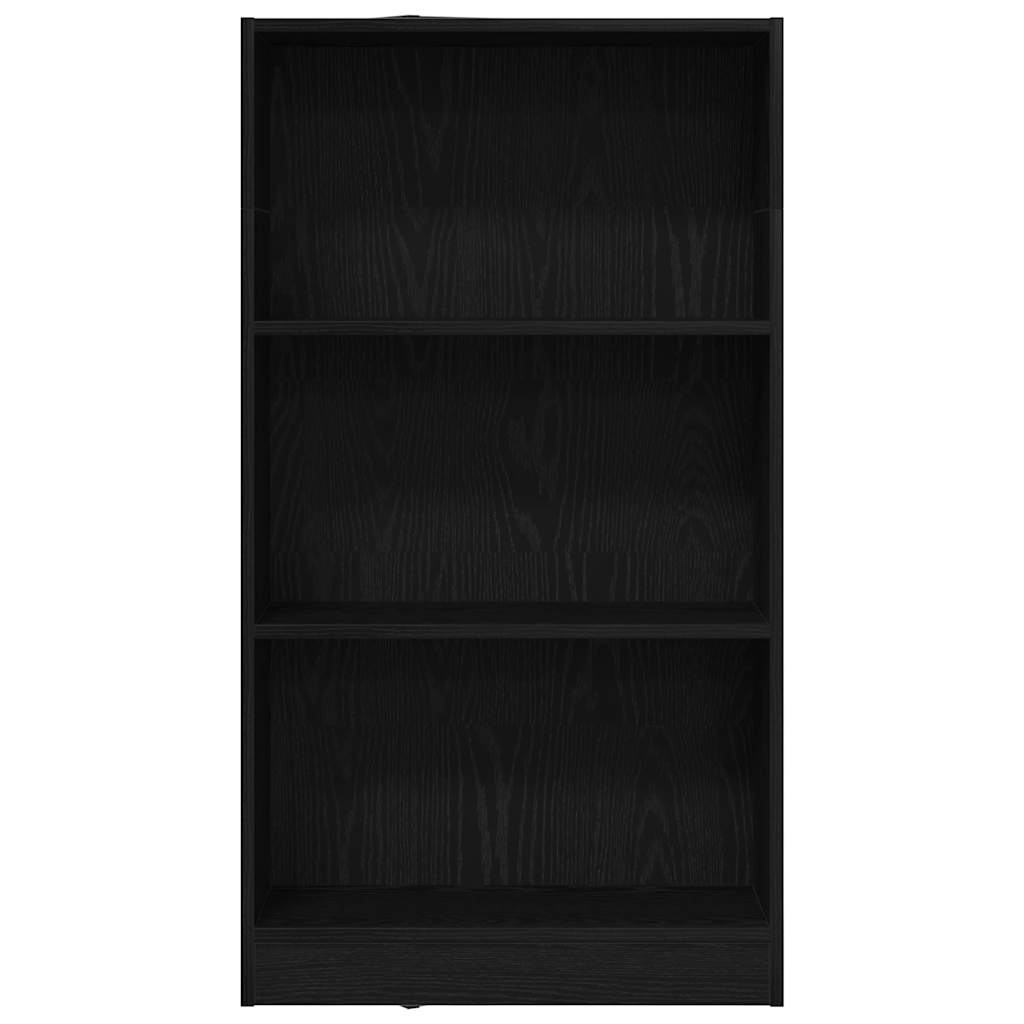 Libreria Rovere Nero 60x24x109 cm in Legno Multistrato - homemem39