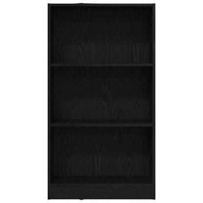 Libreria Rovere Nero 60x24x109 cm in Legno Multistrato