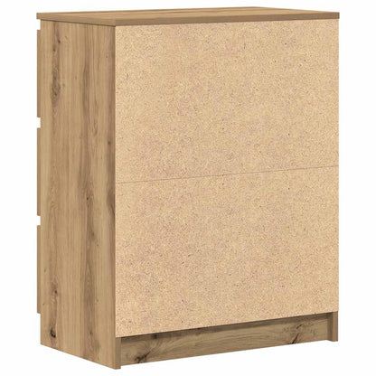 Credenza Rovere Artigianale 60x35x76 cm in Legno Multistrato