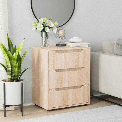 Credenza VISNES Rovere Sonoma 60x40x73 cm in Legno Multistrato