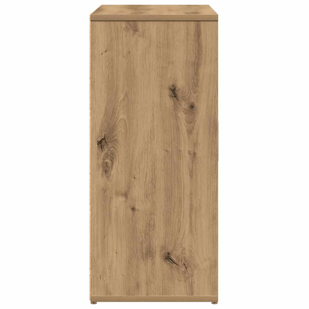 Credenza Rovere Artigianale 60x31x70 cm in Legno Multistrato - homemem39