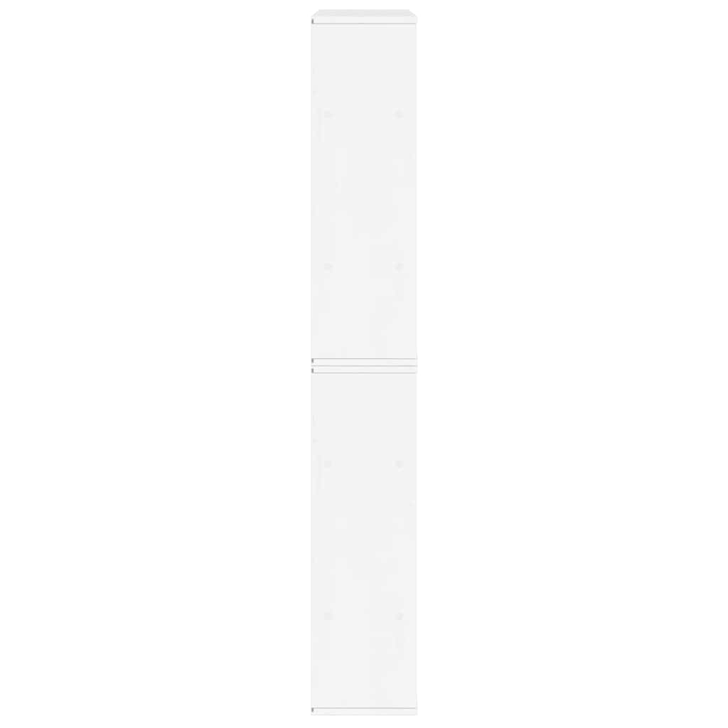 Armadietti Laterali 5 pz ODDA Bianco 40x24x79 cm Legno di Pino - homemem39