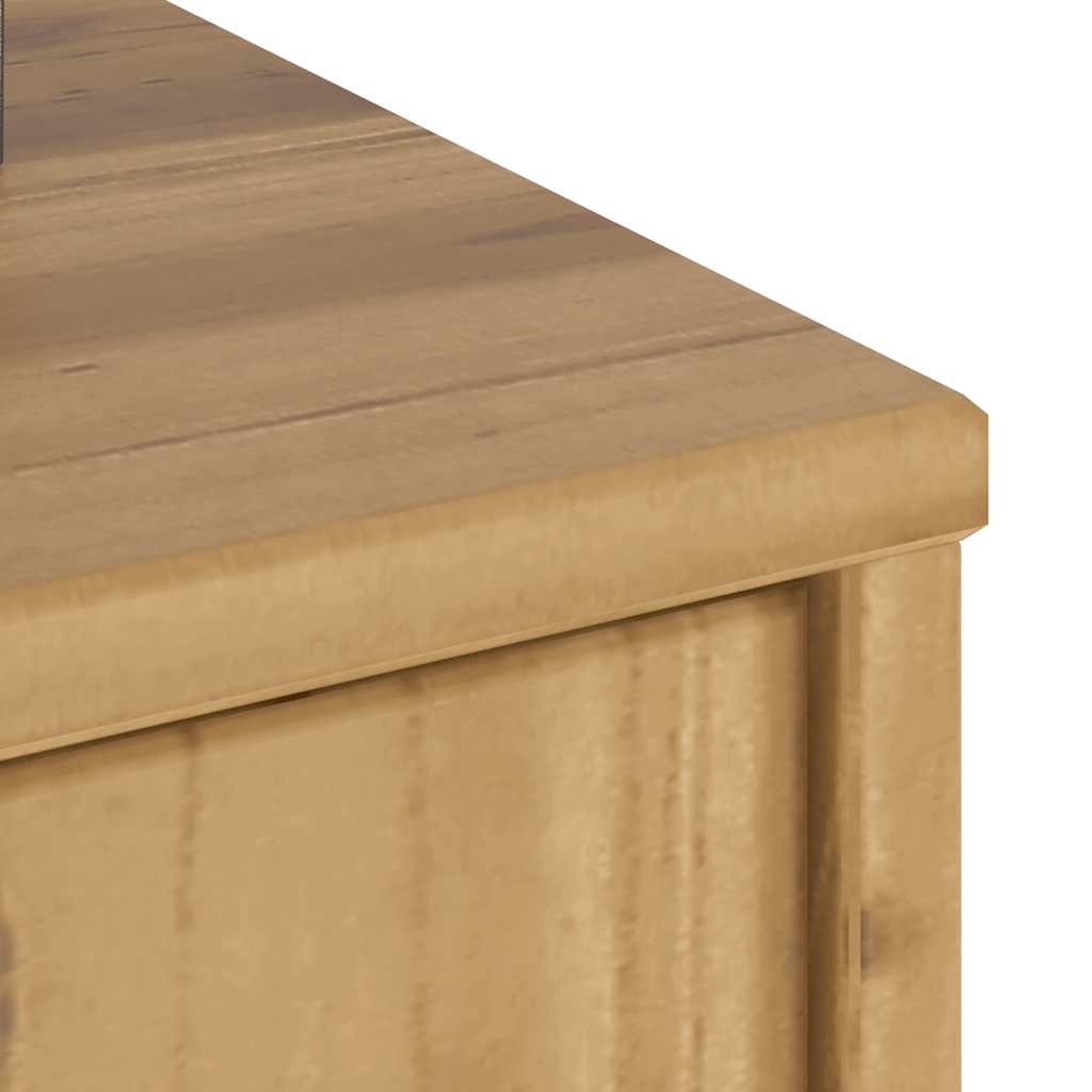 Armadietti Laterali 5 pz ODDA 40x24x79 cm Legno Massello Pino - homemem39