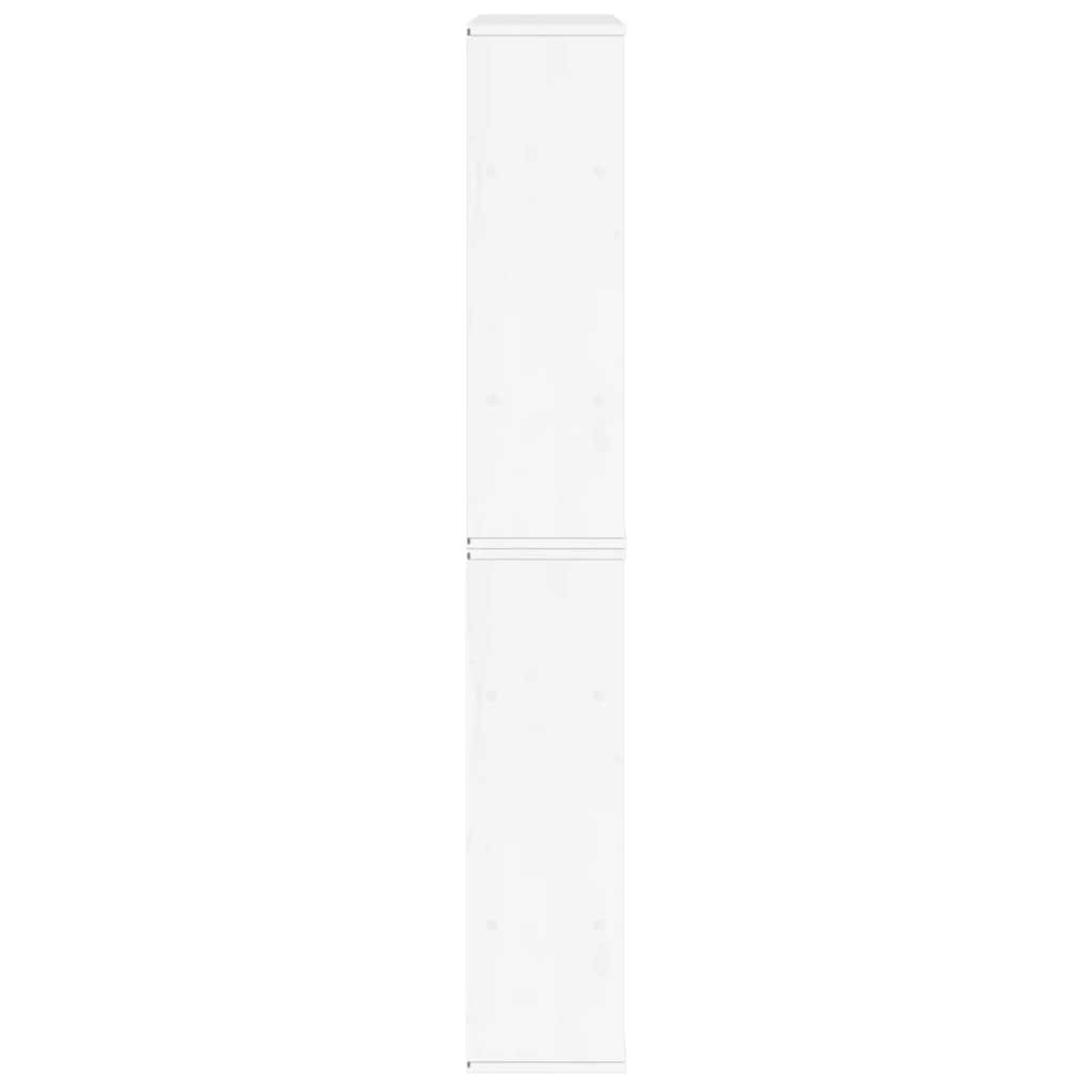 Armadietti Laterali 5 pz ODDA Bianco 40x24x79 cm Legno di Pino - homemem39