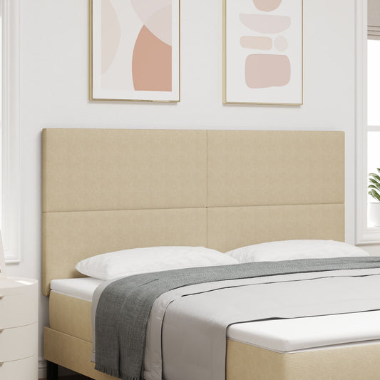 Testiera vidaXL Design Semplice Verde Chiaro Grigio 180 cm in Tessuto Vellutato