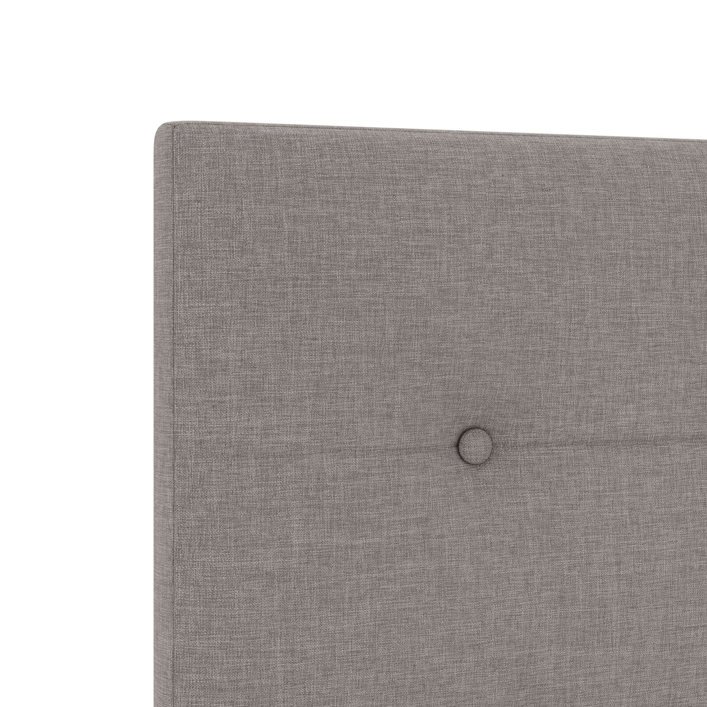 Testiera vidaXL Button Tufted Tortora 160 cm Tessuto