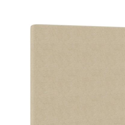 testiera vitaXL design semplice verde chiaro grigia 90 cm in tessuto corduroy