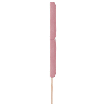 Testata LED vidaXL Rosa 72 cm Velluto