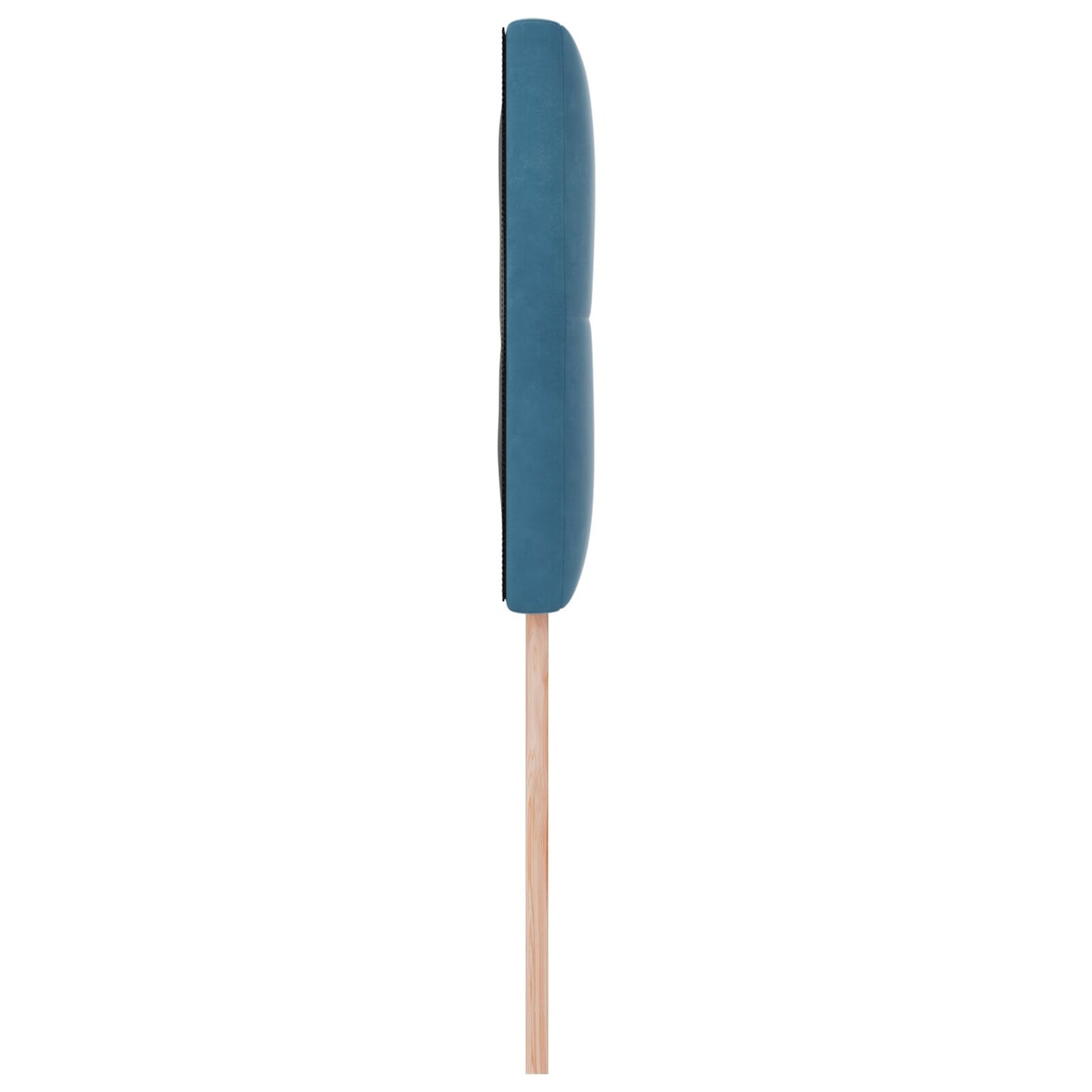 Testata LED vidaXL Panna blu scuro 90 cm in velluto
