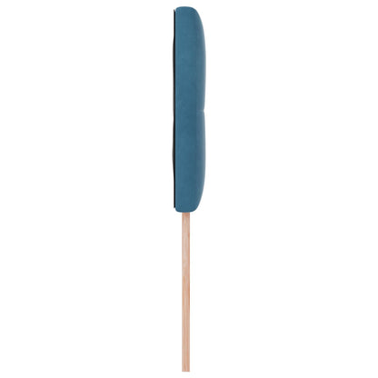 Testata LED vidaXL Panna blu scuro 90 cm in velluto