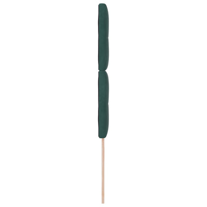 Testiera vidaXL Bottoni Intagliati Verde Scuro 100 cm Velluto