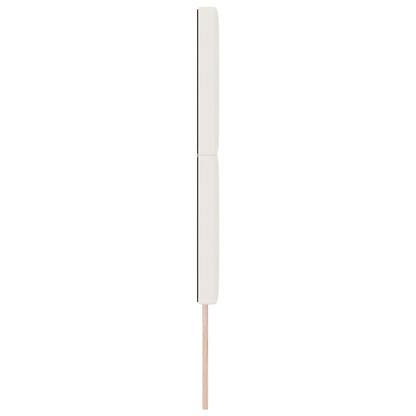 Testiera semplice crema vidaXL - 160 cm in velluto