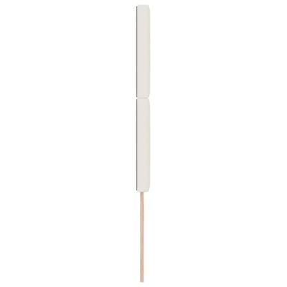 Testiera vidaXL Design Semplice Crema 80 cm in Tessuto Vellutato