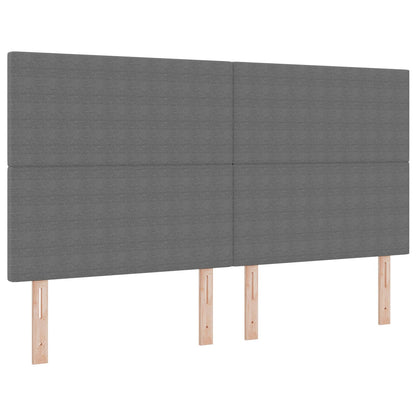 Testiera vidaXL Design Semplice Grigio Chiaro 180 cm in Tessuto Corduroy