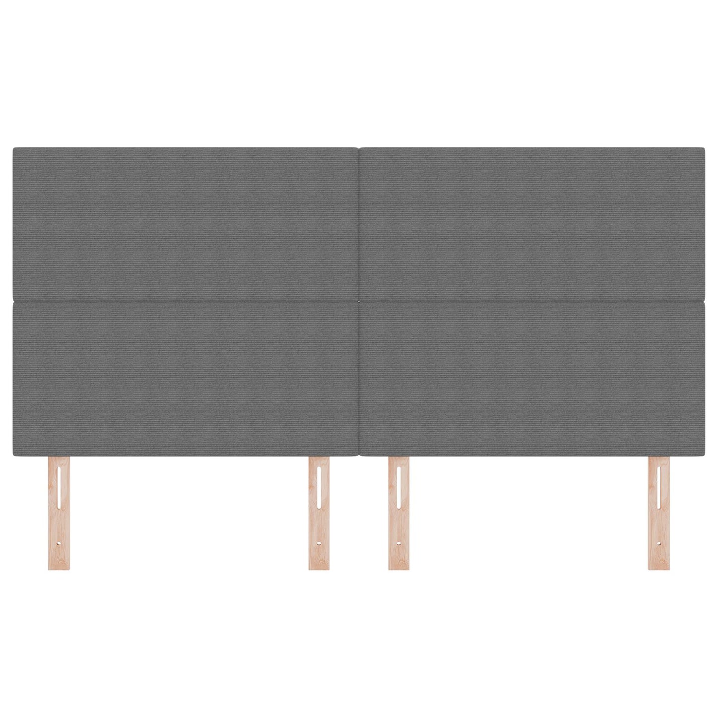 Testiera vidaXL Design Semplice Grigio Chiaro 180 cm in Tessuto Corduroy