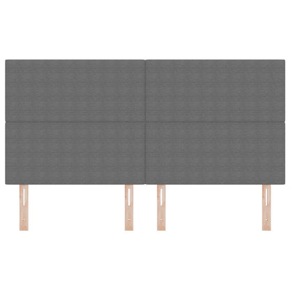 Testiera vidaXL Design Semplice Grigio Chiaro 180 cm in Tessuto Corduroy