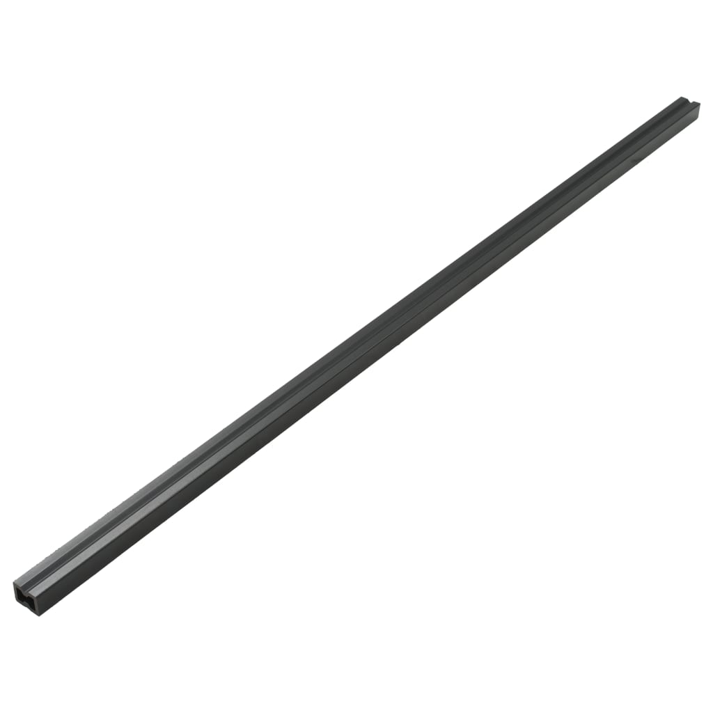 Pavimento per Esterni in WPC con Accessori 10 m² 2,2m Antracite - homemem39