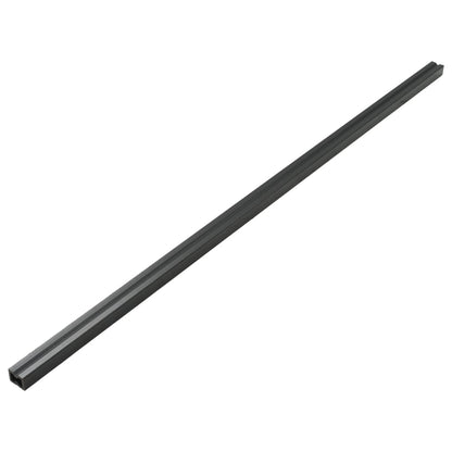 Pavimento per Esterni in WPC con Accessori 10 m² 2,2m Antracite - homemem39