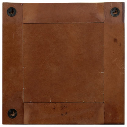 Specchio in Legno Massello di Recupero 50x50 cm - homemem39