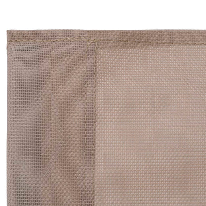 Set Divano da Giardino 4 pz in Tessuto e Acciaio Grigio Talpa - homemem39